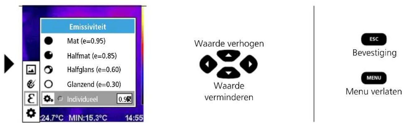 Laserliner ThermoCamera Connect - Emissiviteit: Emissiegraad - 2