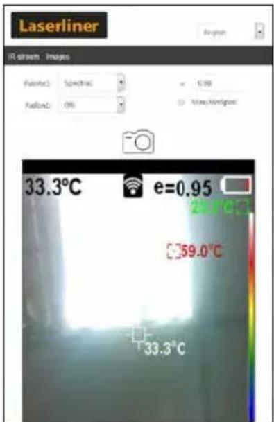 Laserliner ThermoCamera Connect - Indstillinger: WLAN-forbindelse - 2