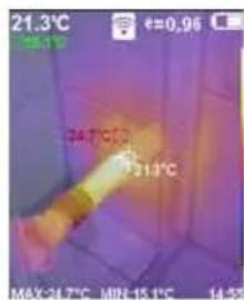 Laserliner ThermoCamera Connect - Menu principal - 6