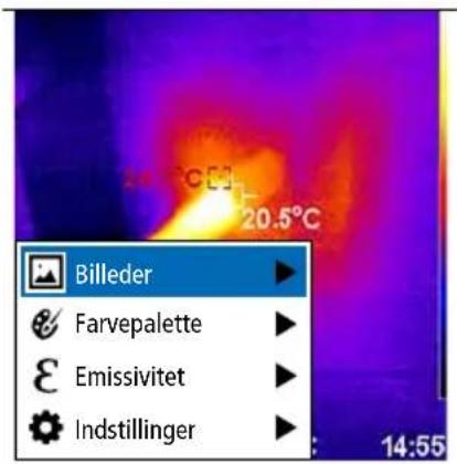 Laserliner ThermoCamera Connect - Mediegalleri / Slet optagelser - 1