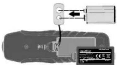 Laserliner BBQGasCheck - Inserimento delle batterie - 1