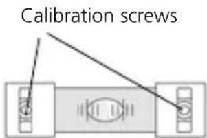 Calibration screws