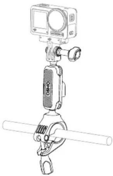 DJI Osmno Action 3 - Accessoires diagramme - 8