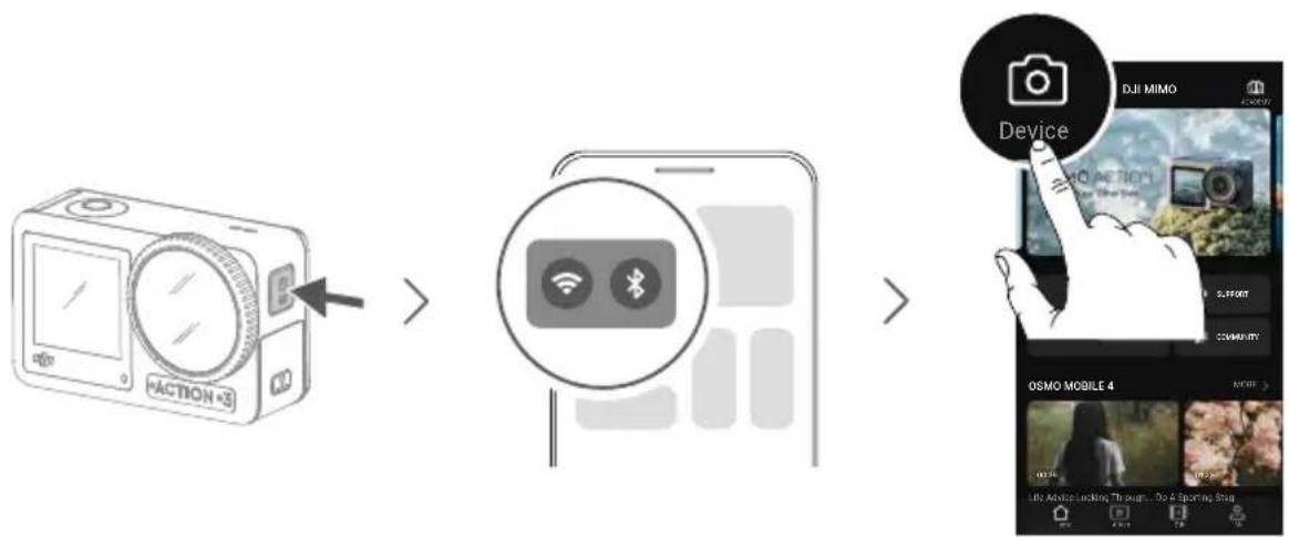 DJI Osmno Action 3 - Recharge d'osmo action 3 - 2