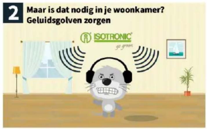 2 Maar is dat nodig in je woonkamer? Geluidsgolven zorgen ISOTRONIC® go green