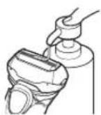 PANASONIC ESLT68 - Reinigung mit Wasser - 1