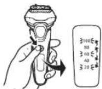 PANASONIC ESLT68 - Stlačením na viac ako 2 sekundy aktivujete režim akustického vibračného čistenia. - 1