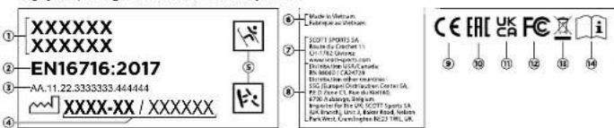 SCOTT Patrol E2 30 Backpack Kit - MARKING ON THE PRODUCTS - 1