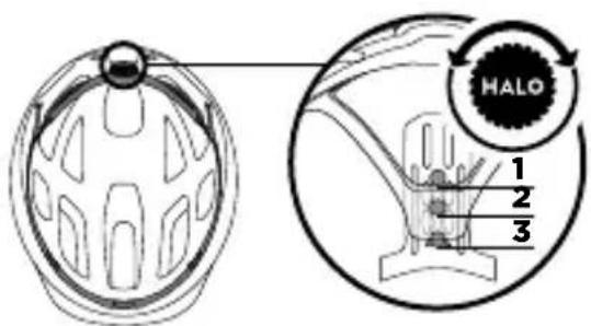 SCOTT Chase 2 Plus Helmet - JUSTERING AF PASFORMSSYSTEMET - 3