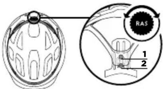 SCOTT Chase 2 Plus Helmet - JUSTERING AF PASFORMSSYSTEMET - 2