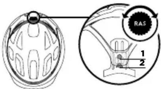 SCOTT Chase 2 Plus Helmet - HEIGHT ADJUSTMENT - 1