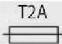 Güde 3 Ah36 AP - Symbols - 9