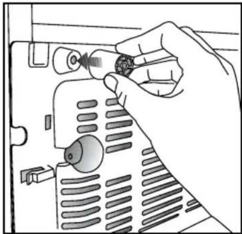 BEKO BUFR2715SSIM - Installing the plastic wedges - 1