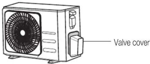 BEKO BEEPGH 121 - Instructions for connecting piping to outdoor unit - 1