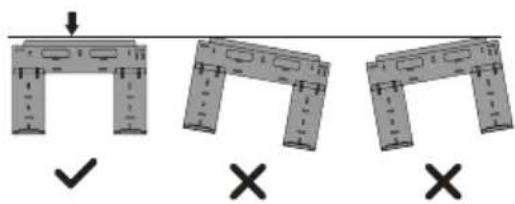 BEKO BEEPGH 121 - Dimensões da placa de montagem - 1