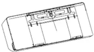 BEKO BEEPGH 121 - Étape 2 : fixer la plaque de montage au mur - 1