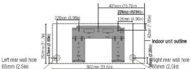 BEKO BEHPH 241 - Mounting plate dimensions - 5