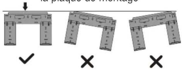 BEKO BEHPH 241 - Dimensions de la plaque de montage - 1