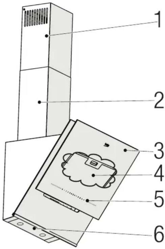 BEKO BHCA93741BHSI - Ogólny wygląd - 1