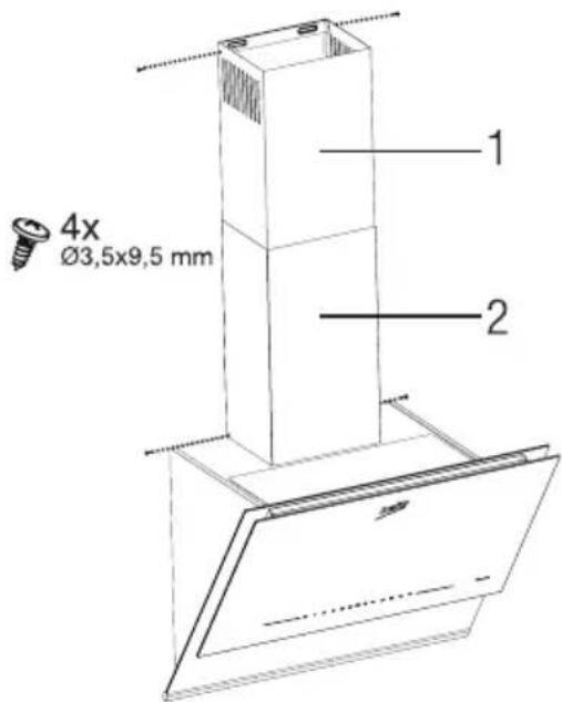 BEKO BHCA93741BHSI - Installation of appliance - 1