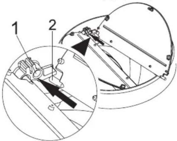 BEKO BHCA93741BHSI - Installation of air baffle - 2