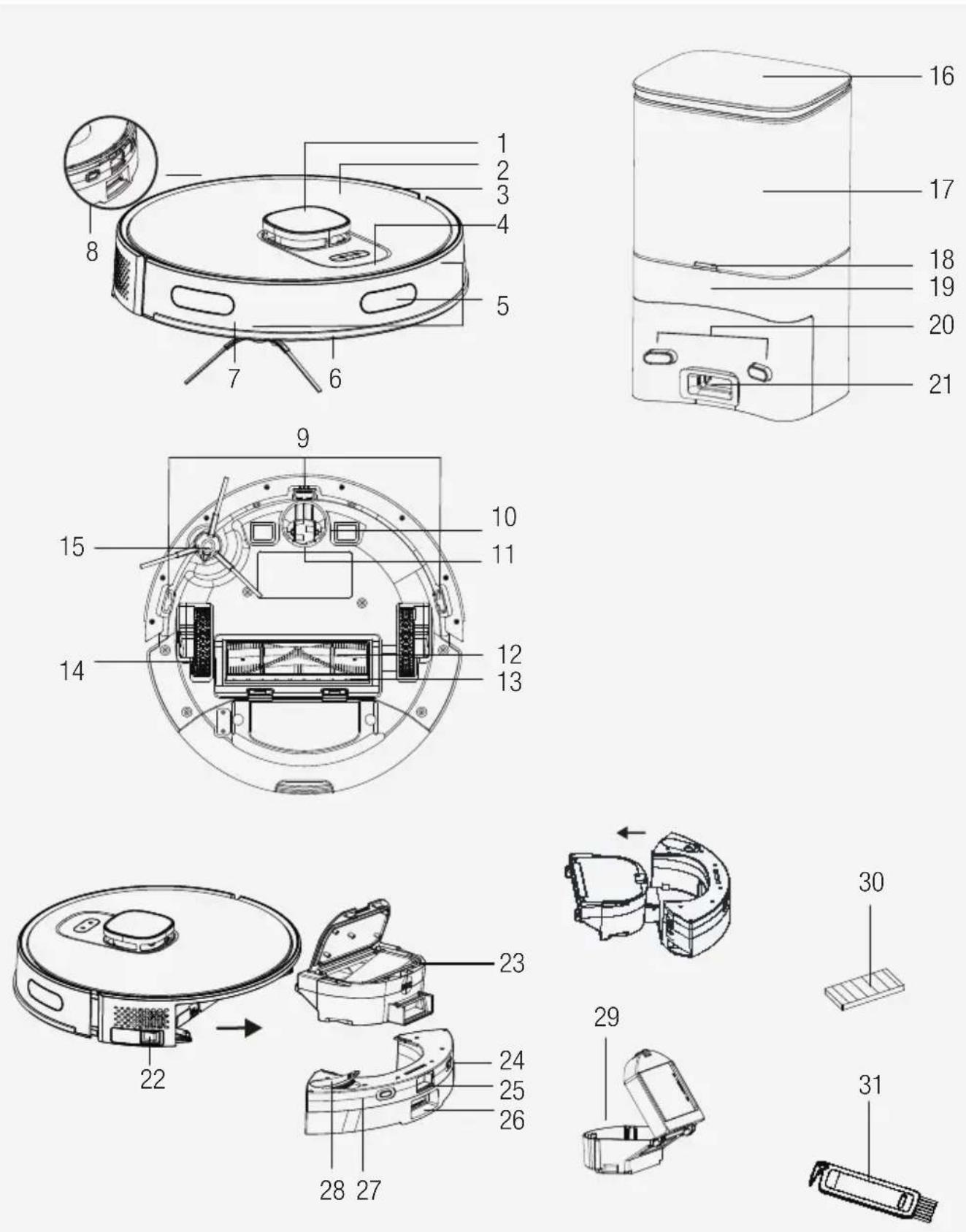 BEKO VRR 81214 VW - Accessoires de rechange fournis - 4