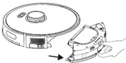 BEKO VRR 81214 VW - Installation of the wet mopping unit - 1