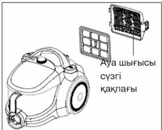 BEKO BKS 5423 - Ауа шығысының сүзгіси - 1