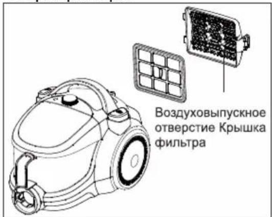 BEKO BKS 5423 - Фильтр воздуховыпускного отверстия - 1