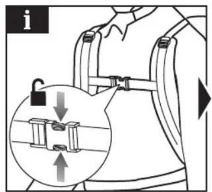 Diagram illustrating a lock mechanism with an inset showing a close-up of the lock and lock assembly.
