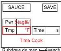 Hatco Rapide Cuisine IRNGPC118 - Programmation des rubriques de menu - 1