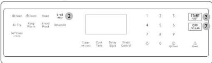 SAMSUNG NX60A6511SW - Broiling - 1
