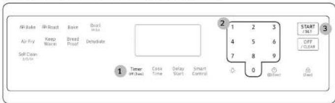 SAMSUNG NX60A6511SW - Timer - 1