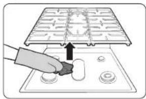 SAMSUNG NX60A6511SG - Cooktop surface - 1