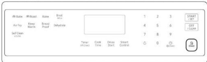 SAMSUNG NX60A6511SG - Oven lock - 1
