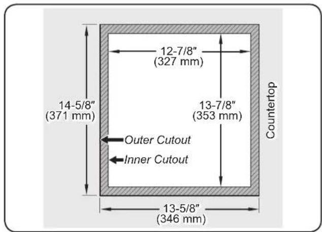 Hatco Rapide Cuisine IRNGPC136 - Flush Mount Installation - 2