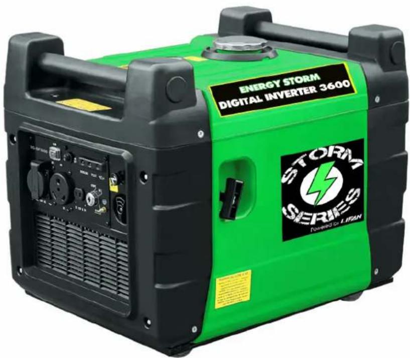 Lifan Energy Storm 3600iE - Inverter Generator - 1