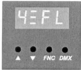 4:FL ▲ ▼ FNC DMX