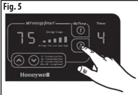 HONEYWELL EnergySmart HZ970 - MODE D'EMPLOI (suite) - 1