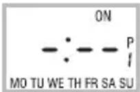 HONEYWELL RPLS731B1009 - PROGRAMMING THE SCHEDULE - 2