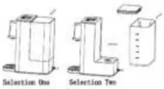 Selection One Selection Two