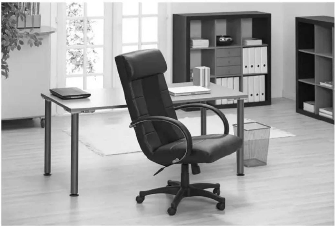 Living Style GTMSO01 - Sedia da ufficio con massaggio a sfere - 1