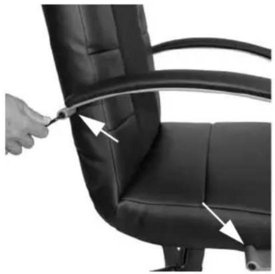 Living Style GTMSO01 - Fauteuil de bureau avec massage à rouleaux Utilisation - 1