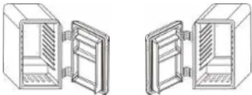Moa RF130W - REVERSIBLE DOOR - 1