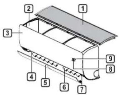 LG AC24BK - Unit binnen Unit buiten - 1