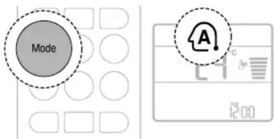 LG AC09BK - Αυτόματη αλλαγή λειτουργίας [Μοντέλο ψύξης και θέρμανσης] - 1