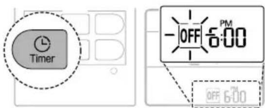 LG AC09BK - Anulowanie timera wyłączania - 1