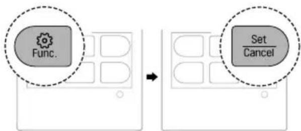 LG AC09BK - Откажување на специјалните функции - 1