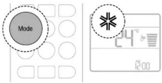 LG AC09BK - Modo de arrefecimento - 1