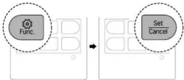 LG AC09BK - Annulation des fonctions spéciales - 1